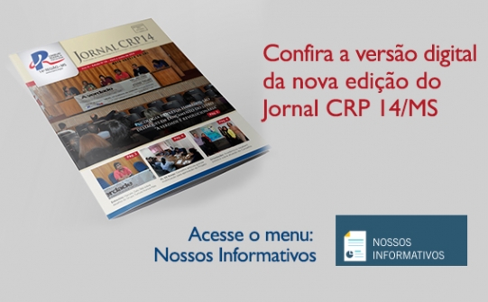 No momento você está vendo Nova Edição do Jornal CRP 14/MS