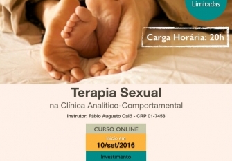 Você está visualizando atualmente Curso online de Terapia Sexual na Clínica Comportamental (divulgação de terceiros)