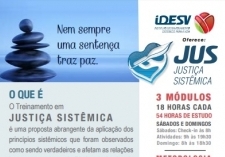 You are currently viewing Treinamento de Justiça Sistêmica (divulgação de terceiros)