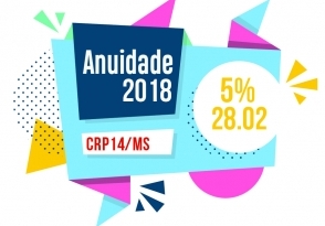 Você está visualizando atualmente Anuidade 2018 terá desconto de 5% até 28 de fevereiro