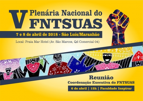 You are currently viewing Abril é o mês da V Plenária do FNTSUAS
