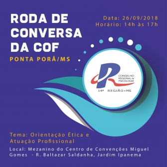 Você está visualizando atualmente Ponta Porã recebe roda de Conversa da COF