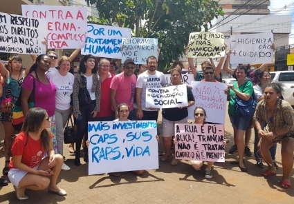 You are currently viewing CRP participa de manifestação contra a internação compulsória