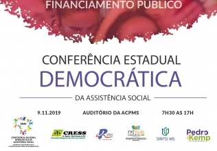 No momento você está vendo Conferência Estadual Democrática de Assistência Social será realizada em novembro