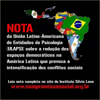 Você está visualizando atualmente Nota ULAPSI – sobre a redução dos espaços democráticos na América Latina
