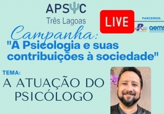 You are currently viewing Live: “A Psicologia e suas contribuições à sociedade”, nesta quinta (19/08)