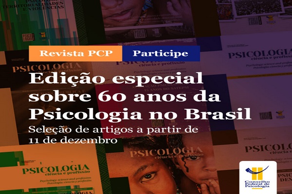 Leia mais sobre o artigo Revista PCP abre seleção para edição especial sobre 60 anos da Psicologia no Brasil