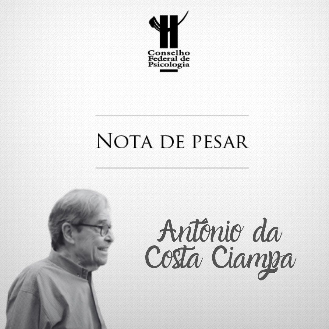 You are currently viewing Nota de Pesar – Antonio da Costa Ciampa