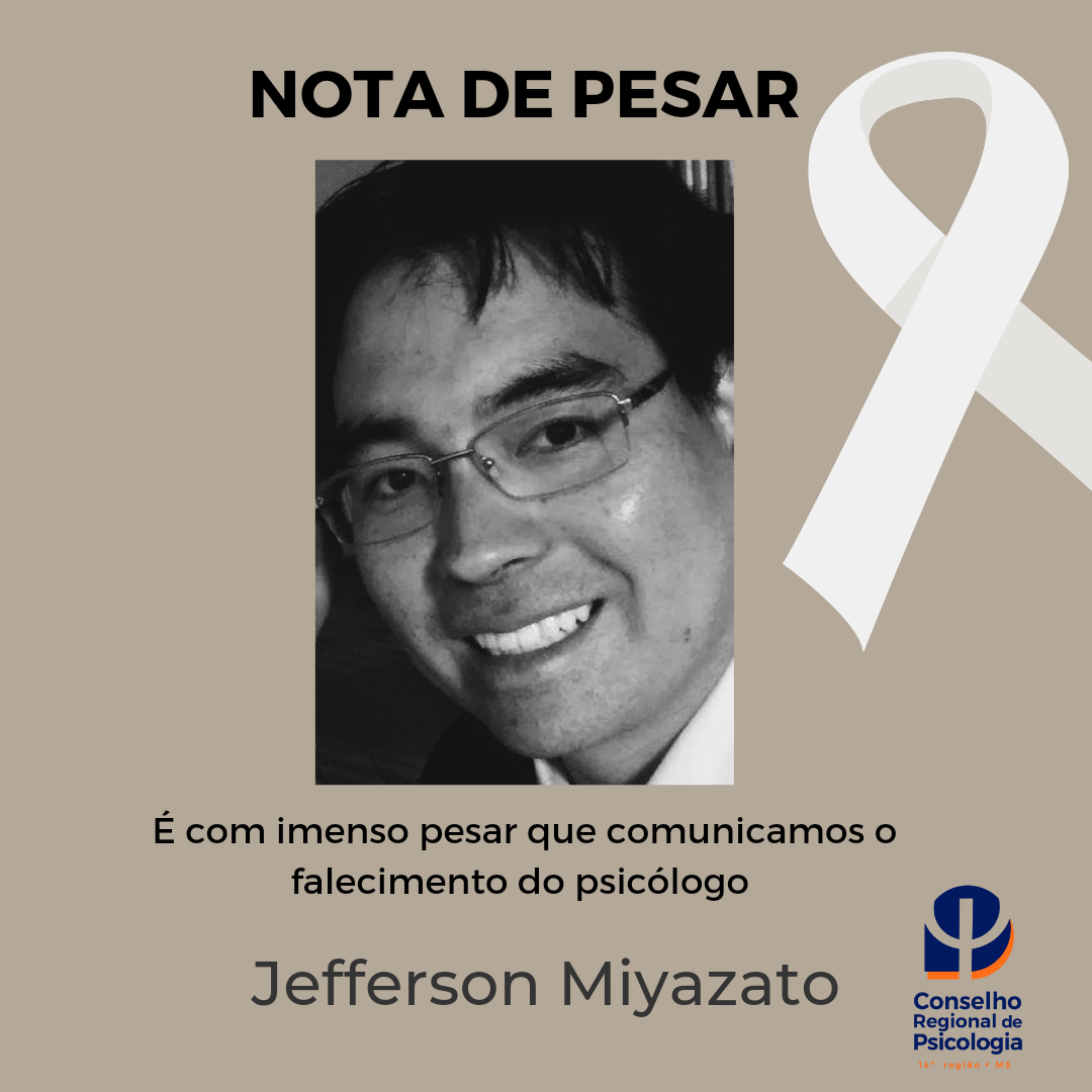 You are currently viewing Nota de Pesar: Jefferson Miyazato
