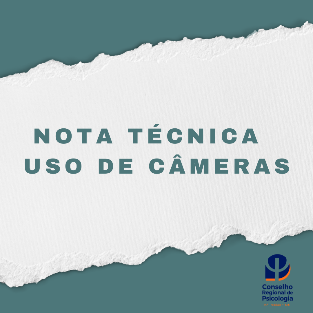 Read more about the article Em nota, CRP 14 MS orienta sobre câmeras e destaca importância do sigilo