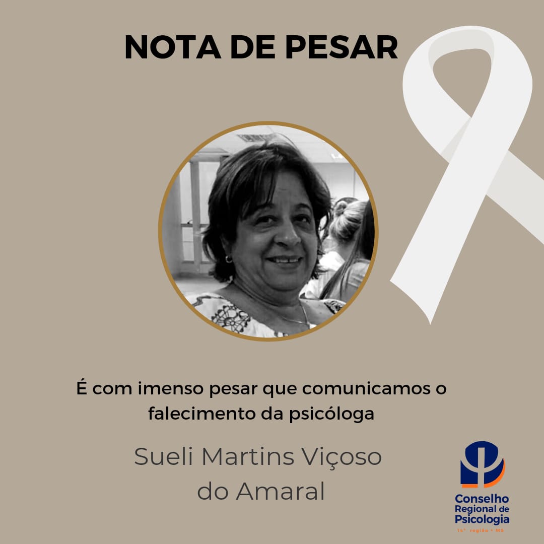 You are currently viewing Nota de Pesar: Sueli Martins Viçoso do Amaral
