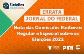 You are currently viewing Nota Eleições Psicologia 2022