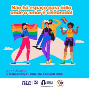 17 de Maio – Dia Internacional de Luta contra a Homofobia