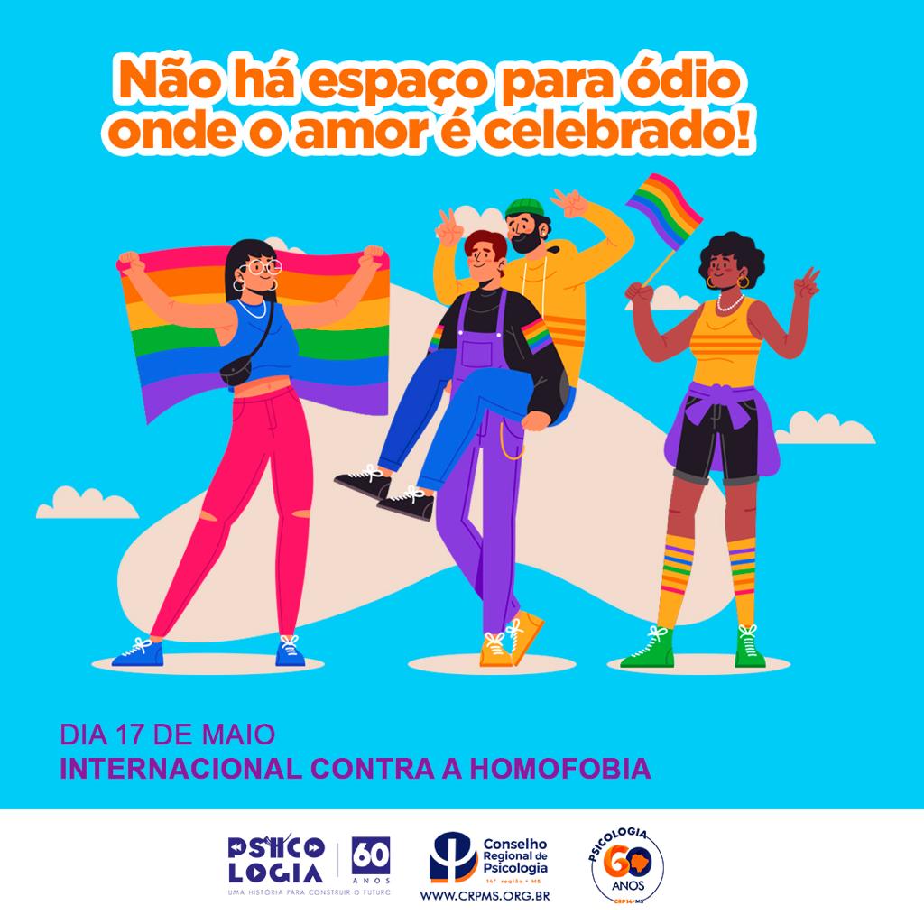Leia mais sobre o artigo 17 de Maio – Dia Internacional de Luta contra a Homofobia